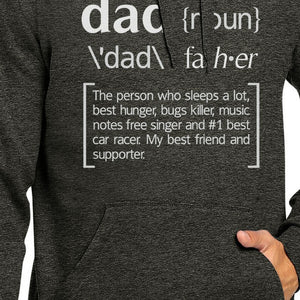 Dad Noun Dark Grey Pullover Hoodie Funny Birthday Gifts For Dad - 365INLOVE