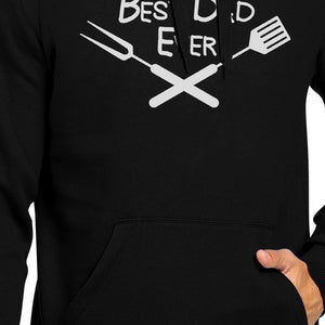 Best Bbq Dad Black Unisex Hoodie Fathers Day Gifts For Bbq Lovers - 365INLOVE