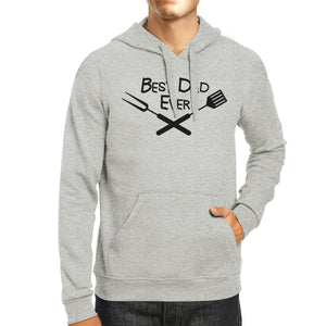 Best Bbq Dad Gray Funny Design Hoodie Witty Gifts For Barbeque Dad - 365INLOVE