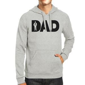 Dad Business Grey Unisex Unique Design Hoodie Witty Gifts For Him - 365INLOVE