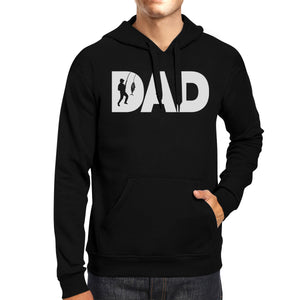 Dad Fish Black Hoodie Fathers Day Gifts For Fishing Lover Dads - 365INLOVE