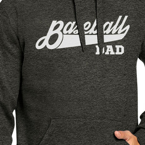 Baseball Dad Hoodie Perfect Dad Birthday Gift Ideas Pullover Fleece - 365INLOVE