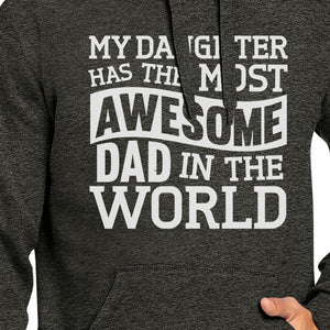 The Most Awesome Dad Pullover Hoodie Unique Design Top Gift For Him - 365INLOVE