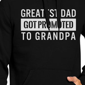 Promoted To Grandpa Hoodie Baby Announcement Gift Idea For Grandpa - 365INLOVE