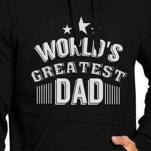 World's Greatest Dad Unisex Black Hoodie Funny Design Shirt For Dad - 365INLOVE