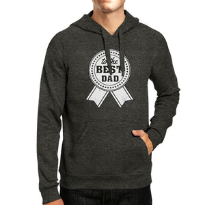 To The Best Dad Unisex Dark Grey Hoodie Unique Dad Gift Idea - 365INLOVE