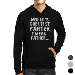 Farter Father Unisex Fleece Hoodie Unique Designed Comfortable Wear