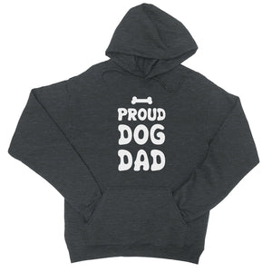 Proud Dog Dad Unisex Fleece Hoodie