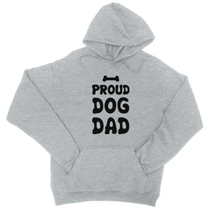 Proud Dog Dad Unisex Fleece Hoodie