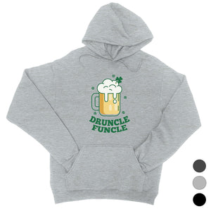 Druncle Funcle Uncle Hoodie Unisex Funny St Patrick's Day Gift