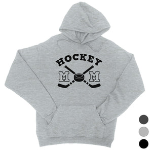 Hockey Mom Unisex Pullover Hooded Sweatshirt Funny Mothers Day Gift