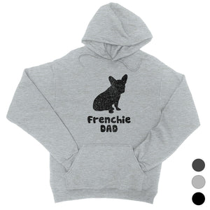 French Bulldog Dad Unisex Fleece Hoodie Playful Fun Father's Day