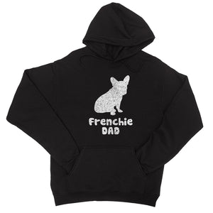 French Bulldog Dad Unisex Fleece Hoodie Playful Fun Father's Day