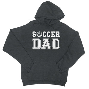 Soccer Dad Unisex Fleece Hoodie Fearless Supportive Cool Dad Gift