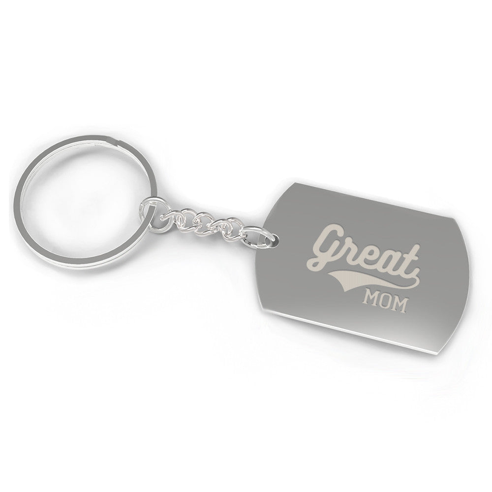 Great Mom Cute Key Chain for Mother Best Mother's Day Gift Idea - 365INLOVE