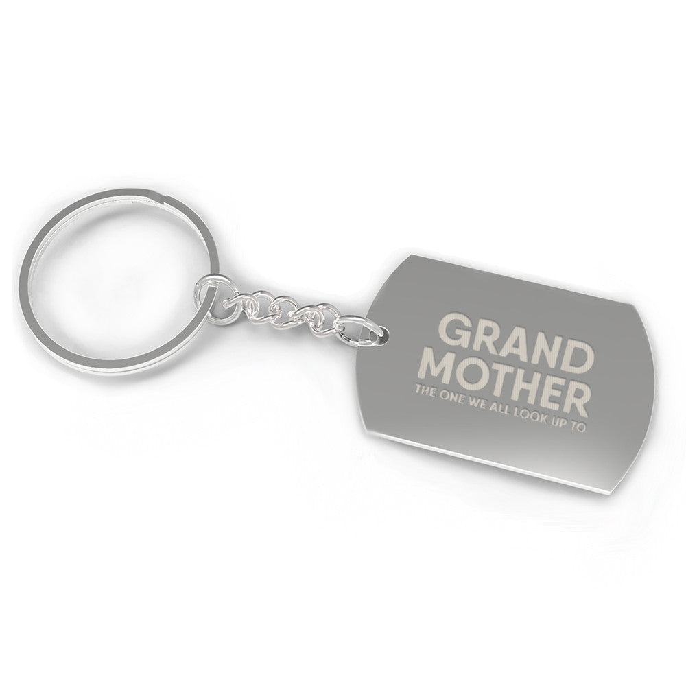 Grandmother We All Look Up To Key Chain Mother's Day Gifts - 365INLOVE