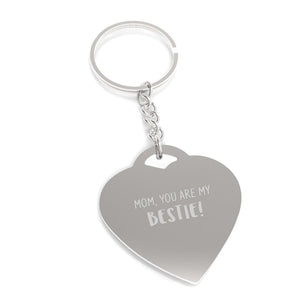 Mom You Are My Bestie Key Chain Mother's Day Gifts From Daughter - 365INLOVE