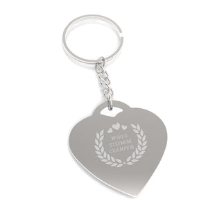World Stepmom Champion Keychain Cute Gift Ideas For Stepmothers - 365INLOVE