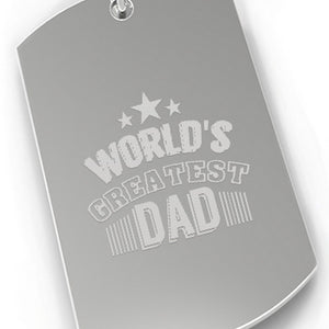 World's Greatest Dad Nickel Key Chain Unique Gifts For Dad Birthday - 365INLOVE