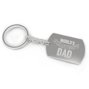 World's Okayest Dad Funny Cool Dad Gifts Humorous Gifts For Father - 365INLOVE