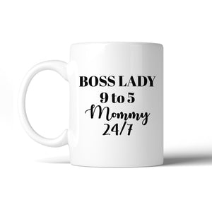 Boss Lady Mommy Funny Coffee Mug Humorous Gift Idea For Bossy Moms - 365INLOVE