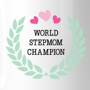 World Stepmom Champion Unique Design Mothers Day Mug For Stepmoms - 365INLOVE