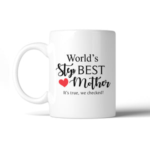 World'S Best Stepmother Mug Mothers Day Gifts From Stepdaughter - 365INLOVE