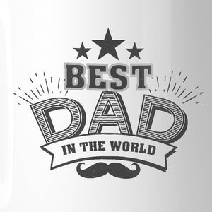 Best Dad In The World Fathers Day Mug Cup Dishwasher Microwave Safe - 365INLOVE