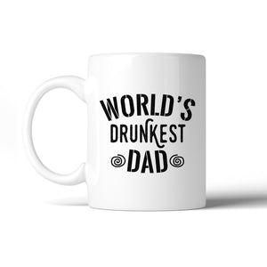 World's Drunkest Dad Funny Design Coffee Mug For Fathers Day Gifts - 365INLOVE