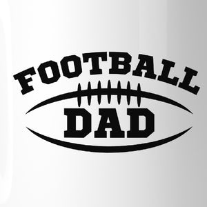 Football Dad 11oz Funny Fathers Day Gift Mug For Football Fan Dad - 365INLOVE