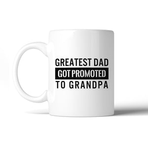 Promoted To Grandpa Coffee Mug Baby Announcement Gift For Grandpa - 365INLOVE