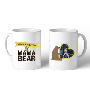 World's Greatest Mama Bear Customized Coffee Mug For Mothers Day - 365INLOVE