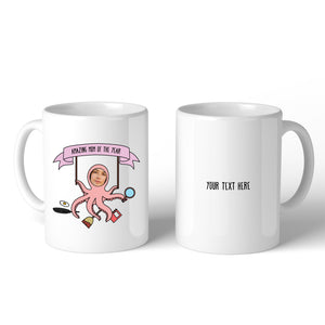 Octopus Mom Customized Gift For Mothers Day Personalized Coffee Mug - 365INLOVE