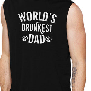 World's Bestest Farter Men's Black Funny Design Muscle Tank Top - 365INLOVE