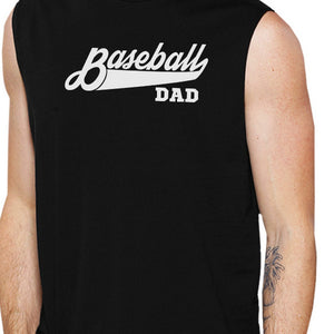 Baseball Dad Men's Muscle Tanks Funny Gifts For Baseball Fan Dad - 365INLOVE