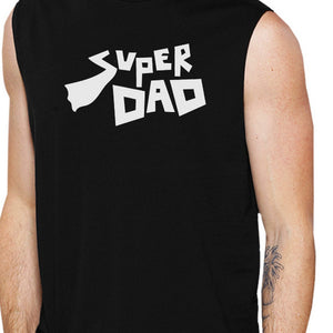 Super Dad Men's Funny Graphic Muscle Top Best Dad Bithday Gift Idea - 365INLOVE