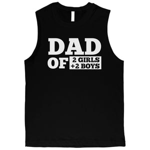 Dad Boys And Girls Custom Mens Personalized Muscle Tops