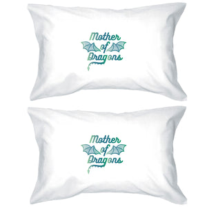 Mother Of Dragons Pillowcases Standard Size Pillow Cover For Mom