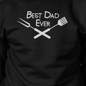 Best Bbq Dad Black Funny Design Sweatshirt Gifts For Barbeque Dad - 365INLOVE