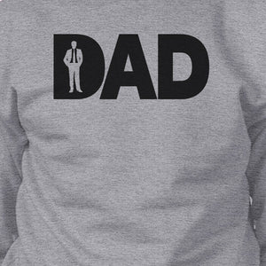 Dad Business Grey Unisex Unique Design Sweatshirt Gifts For Him - 365INLOVE