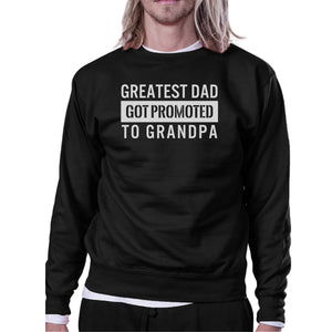 Promoted To Grandpa Sweatshirt Baby Announcement Gift For Grandpa - 365INLOVE