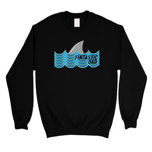Fintastic Dad Mens/Unisex Fleece Sweatshirt
