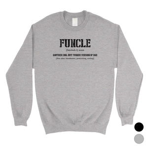 Funcle Mens/Unisex Fleece Sweatshirt