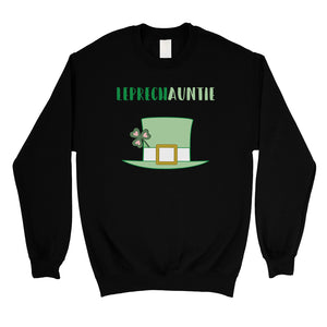 Leprechauntie Aunt Sweatshirt Unisex Funny St Patrick's Day Gift