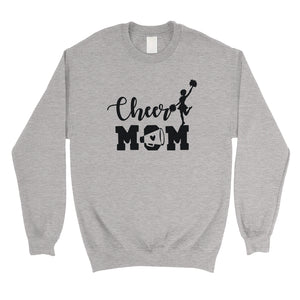 Cheer Mom Unisex Sweatshirt Pullover Crewneck Mother's Day Gift