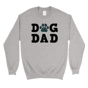Dog Dad Mens/Unisex Fleece Sweatshirt Strong-Willed Great Dad Gift