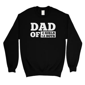 Dad Boys And Girls Custom Unisex Personalized Crewneck Sweatshirt