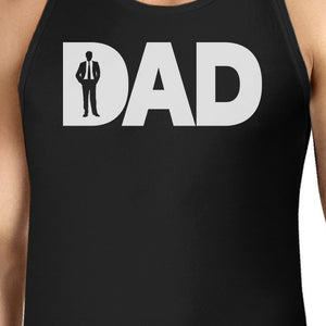 Dad Business Mens Black Unique Graphic Tank Top Funny Gifts For Dad - 365INLOVE