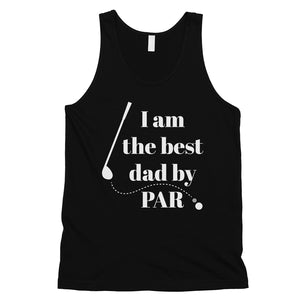 Best Dad By Par Golf Mens Sleeveless Top