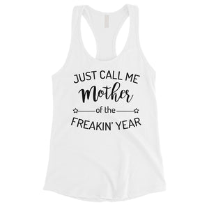 Mother Of The Year Womens Cute Tank Top Best Mom Gift For Christmas